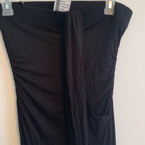 Black Strapless Dress